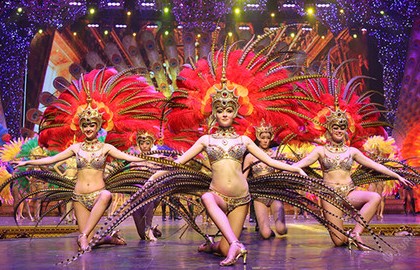 Grand dance show Las Vegas "Лас Вегас"