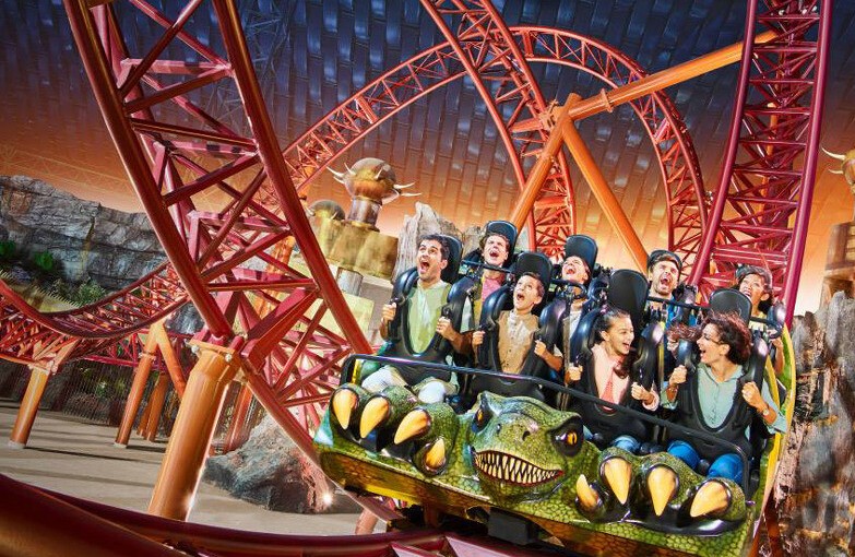Тематический парк IMG Worlds of Adventure в Дубае