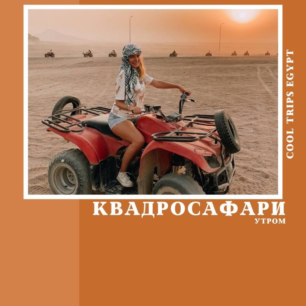 МАРСА АЛАМ – КВАДРО САФАРИ УТРОМ (3х ЧАСОВАЯ ПРОГРАММА)