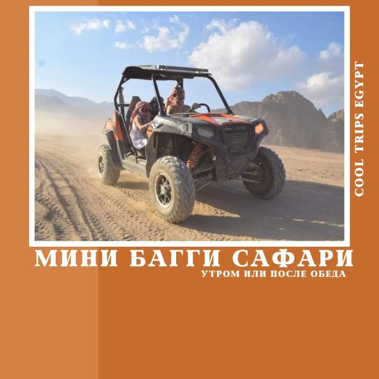 ХУРГАДА - МИНИ САФАРИ НА БАГГИ (УТРО/ ПОСЛЕ ОБЕДА)